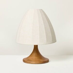Wood‎ Trumpeted Table Lamp - Hearth & Hand Magnolia, Target 2025